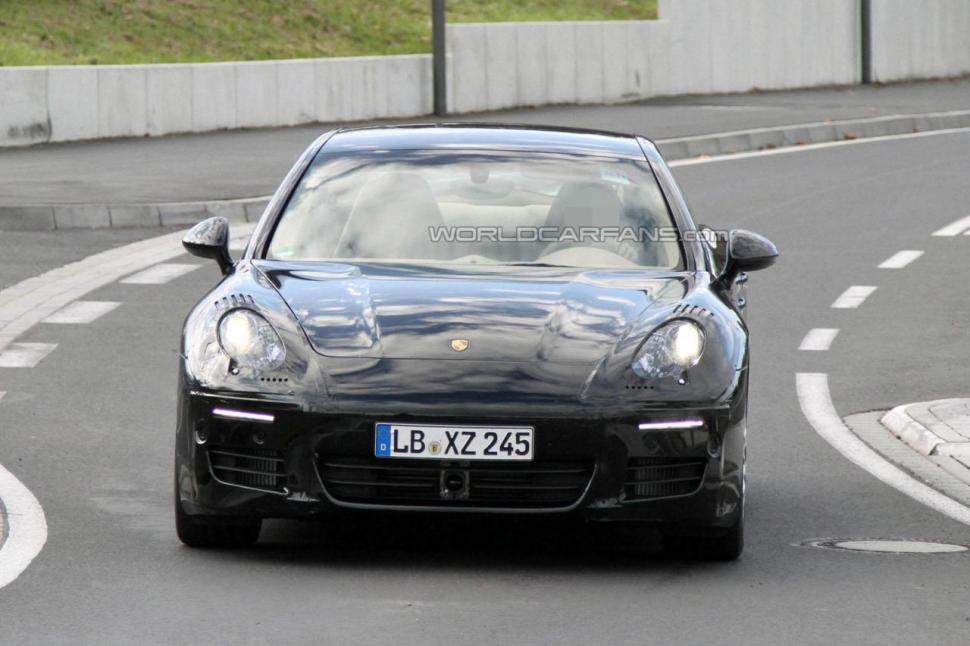 Porsche Panamera facelift, în primele imagini spion 108282