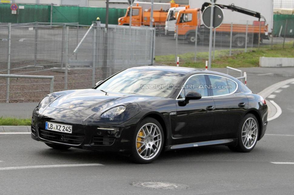 Porsche Panamera facelift, în primele imagini spion 108284