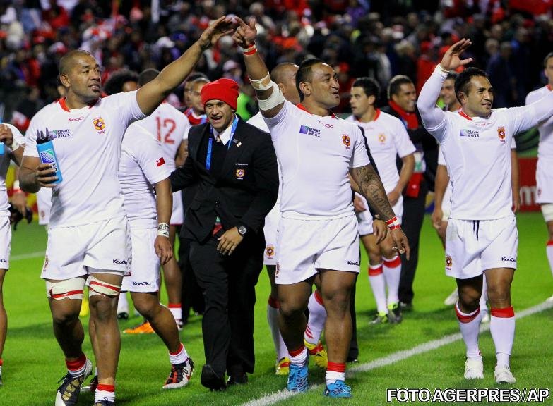 Tonga a învins Japonia cu 31-18, la Cupa Mondială de rugby