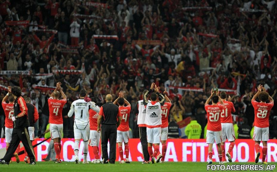Benfica a remizat cu Porto, scor 2-2, înaintea meciului cu Oţelul din Liga Campionilor