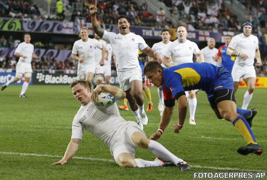 România a pierdut din nou la Cupa Mondială de rugby, 3-67 cu Anglia