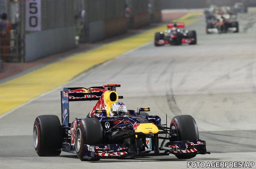 Sebastian Vettel s-a apropiat de titlul mondial, după ce a câştigat Marele Premiu din Singapore