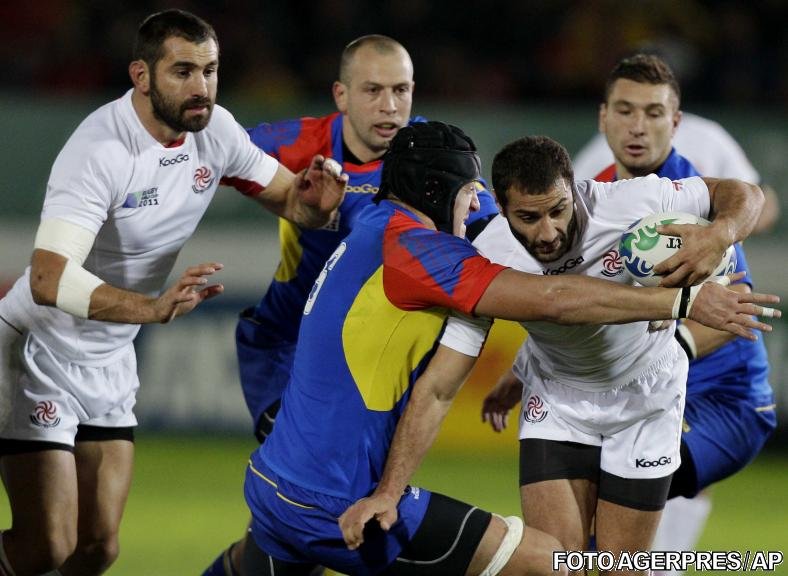 România şi-a încheiat participarea la Cupa Mondială de rugby cu o înfrângere, 9-25 cu Georgia