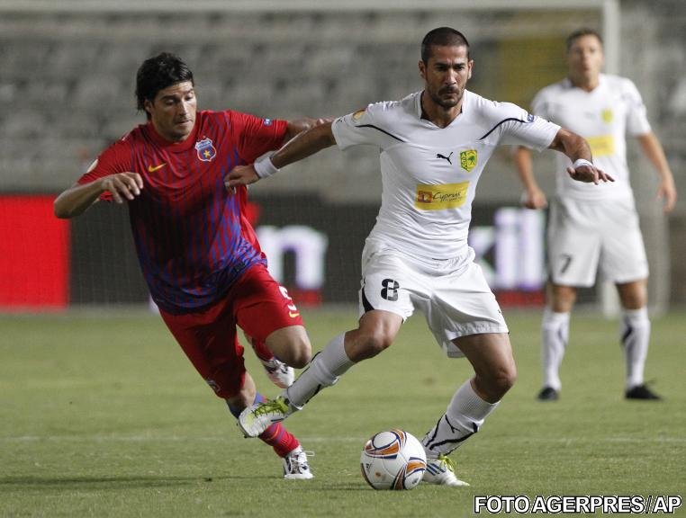 Steaua nu reuşeşte decât o remiză în Cipru, 1-1 cu AEK Larnaka
