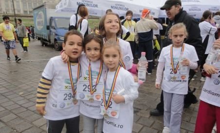 Maratonul Internaţional al Bucureştiul a debutat cu o cursă pentru copii