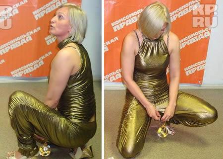 Vaginul care sparge tot. Vezi cine e femeia care a ridicat 14 kilograme cu &quot;minunea&quot; dintre picioare 110669