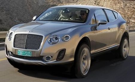 Bentley lucrează la primul său SUV, un monstru de lux cu propulsor W12