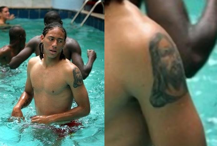 Un fotbalist columbian din Arabia Saudită, arestat din cauza unui tatuaj cu Iisus