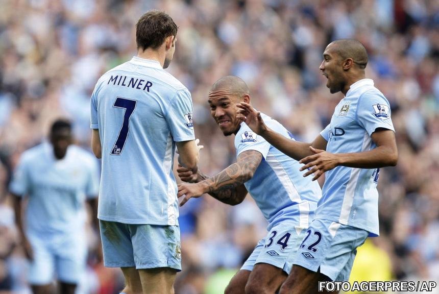 Premier League: Manchester City este noul lider, după 4-1 cu Aston Villa