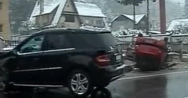 Imagini cutremurătoare de la locul accidentului provocat de Şerban Huidu 111880