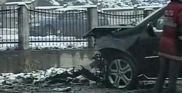 Imagini cutremurătoare de la locul accidentului provocat de Şerban Huidu 111881