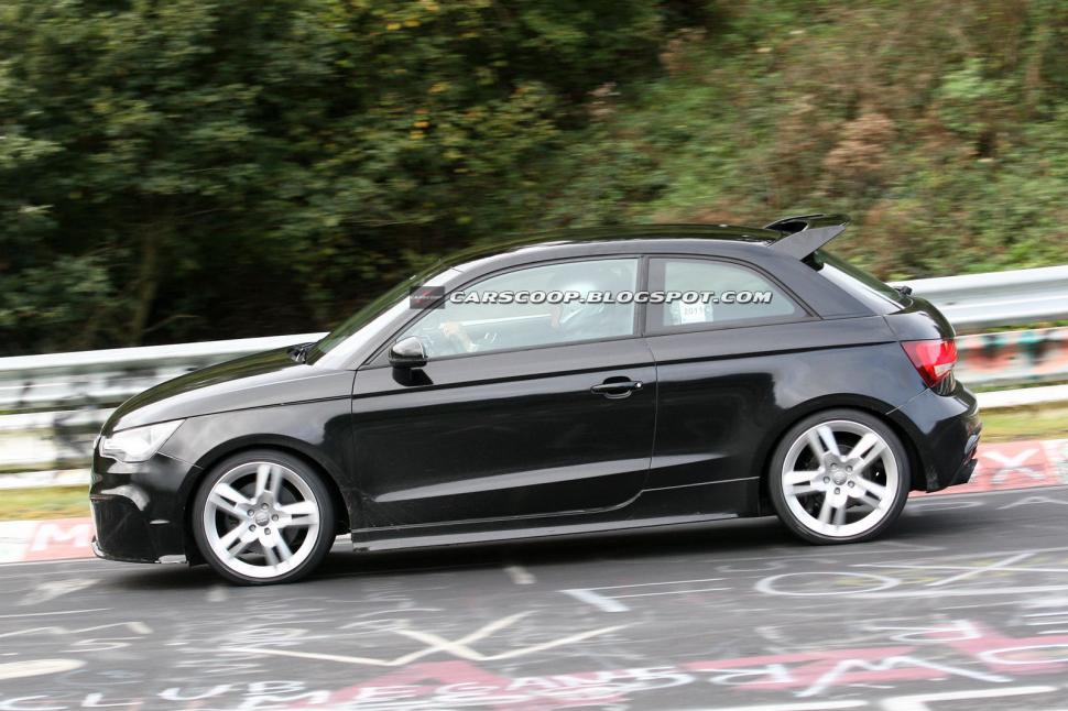 Audi pregătește mini racheta RS1. Vezi primele imagini de la teste 112012