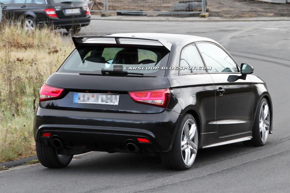 Audi pregătește mini racheta RS1. Vezi primele imagini de la teste 112017