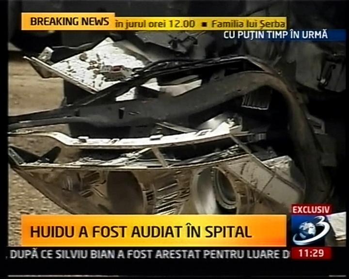 O grămadă de fiare contorsionate: Vezi cum arată maşina lui Şerban Huidu, după accident 111995