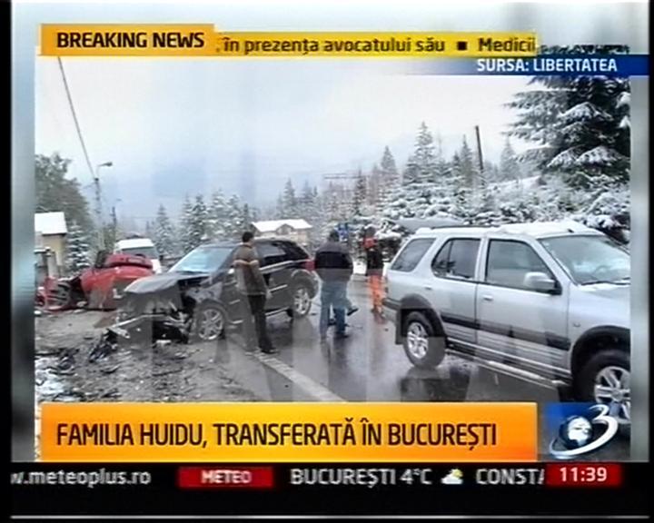 O grămadă de fiare contorsionate: Vezi cum arată maşina lui Şerban Huidu, după accident 112000
