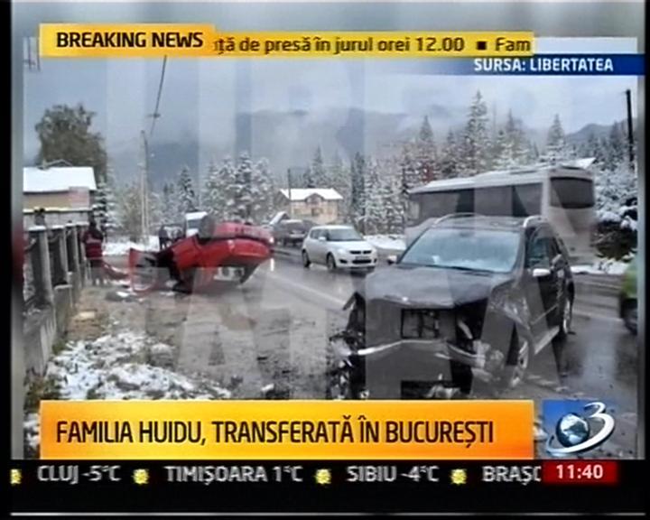 O grămadă de fiare contorsionate: Vezi cum arată maşina lui Şerban Huidu, după accident 112001