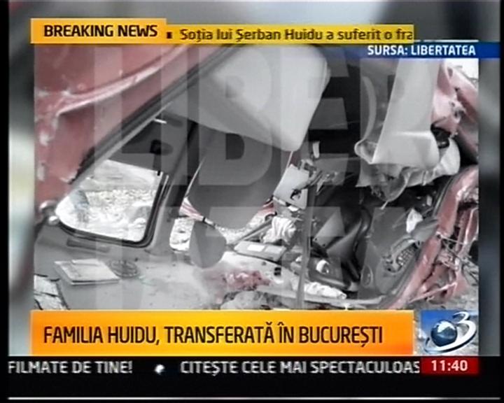 O grămadă de fiare contorsionate: Vezi cum arată maşina lui Şerban Huidu, după accident 112003