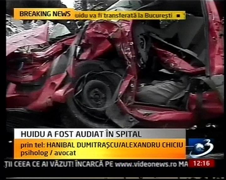 O grămadă de fiare contorsionate: Vezi cum arată maşina lui Şerban Huidu, după accident 112027