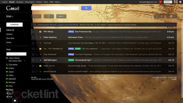 Gmail se schimbă la față. Google a ”scăpat” pe net un video cu noul design al serviciului