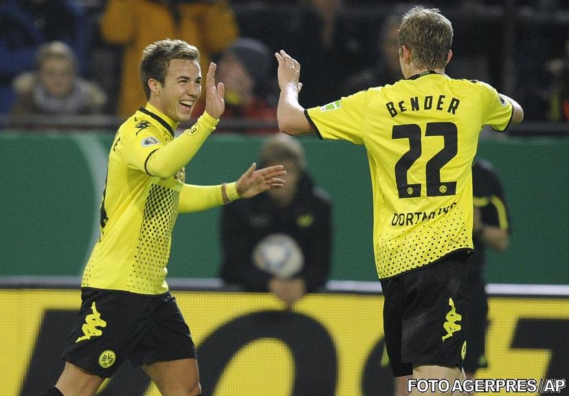 Cupa Germaniei: Dortmund învinge cu 2-0 pe Dinamo Dresda şi se califică în turul 3