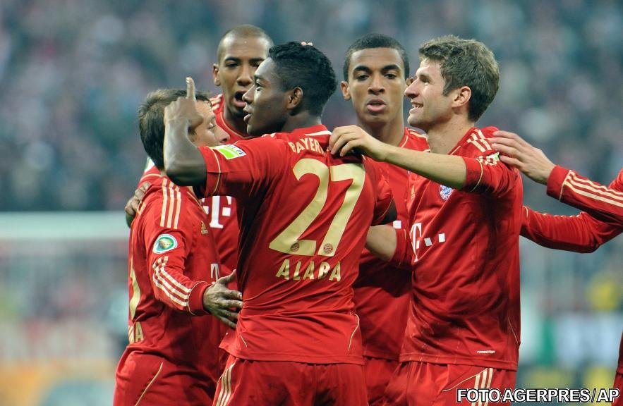 Bayern Munchen şi Schalke 04 s-au calificat fără emoţii în turul 3 al Cupei Germaniei