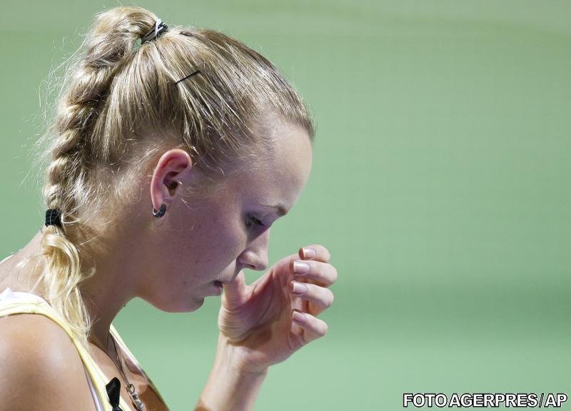 Caroline Wozniacki a pierdut al doilea meci de la Turneul Campioanelor, dar va termina anul ca lider mondial