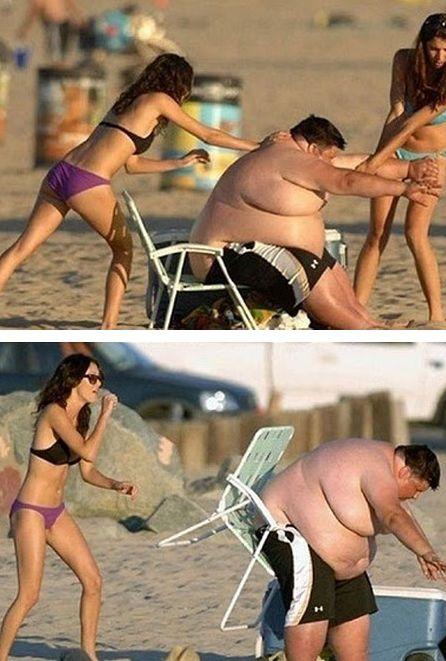 De ce e mai bine iarna decât vara? Pentru că nu vezi aşa ceva! Poze extravagante de la malul mării 113485