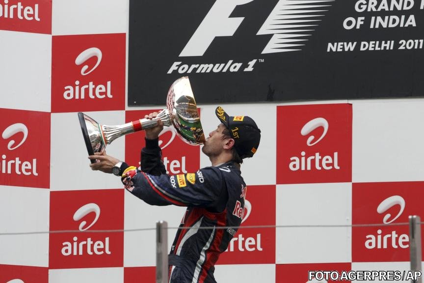 Sebastian Vettel a câştigat ediţia inaugurală a Marelui Premiu al Indiei