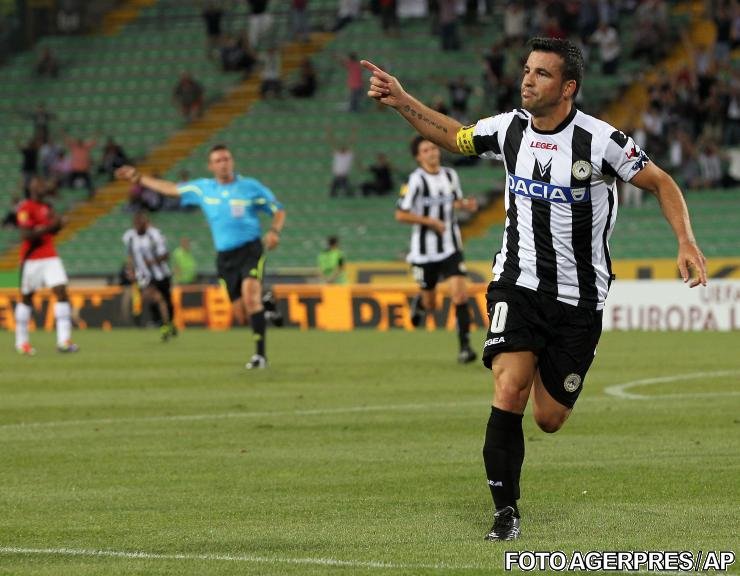 Serie A: Di Natale revine şi aduce victoria lui Udinese