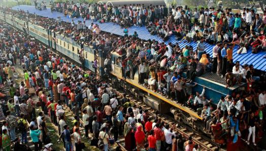 Fotografia care te va sufoca. Vezi cum arată Pământul cu 7 miliarde de oameni 114432