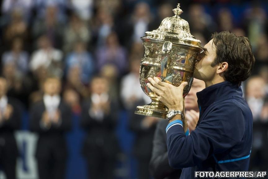 Roger Federer a câştigat la Basel primul titlu ATP după zece luni