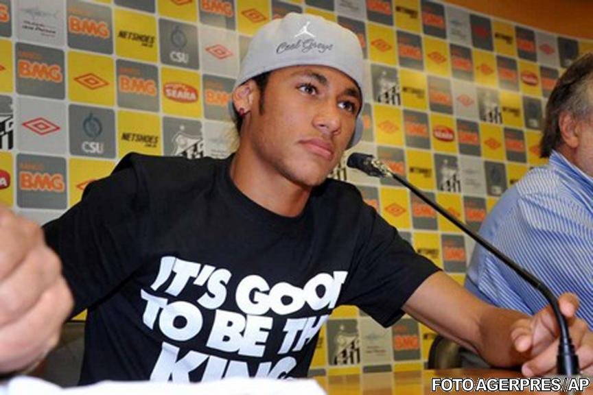 Neymar nu merge nici la Real, nici la Barca: „Rămân la Santos până în 2014”