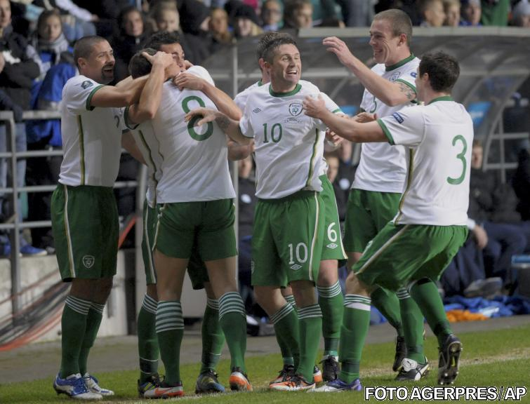 Baraj preliminarii EURO 2012: Victorii clare pentru Croaţia şi Irlanda. Remiză albă în derbyul Bosnia-Portugalia