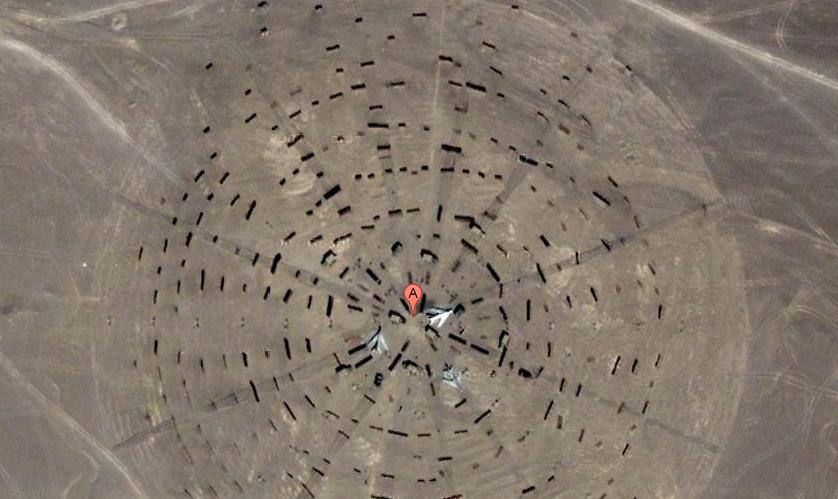 Secretul uriaş pe care îl pregăteşte China. Vezi structuri titanice surprinse în mijlocul deşertului 116019