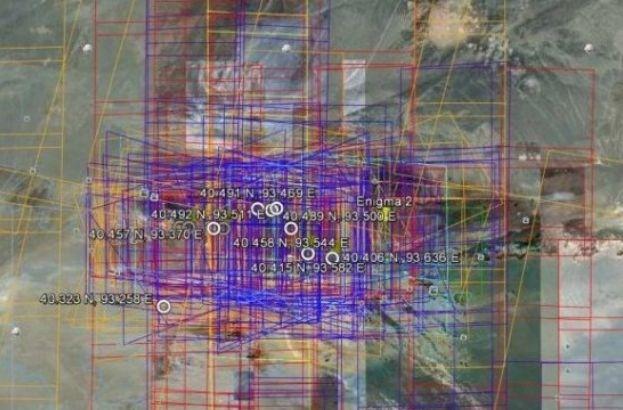 Ce ascunde China? Misterul continuă: Noi structuri bizare, în mijlocul deşertului  116356