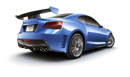 Subaru BRZ STI, un concept agresiv care debutează la Los Angeles 116576