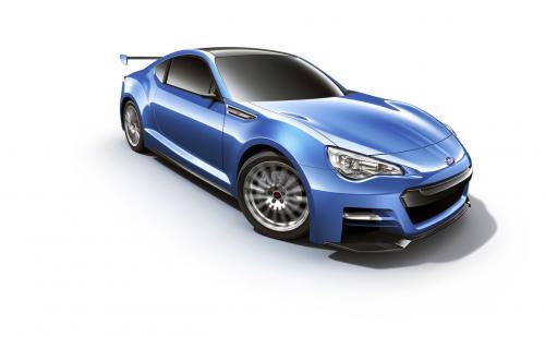 Subaru BRZ STI, un concept agresiv care debutează la Los Angeles 116580