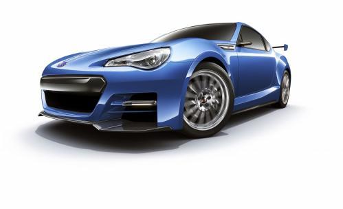 Subaru BRZ STI, un concept agresiv care debutează la Los Angeles 116581