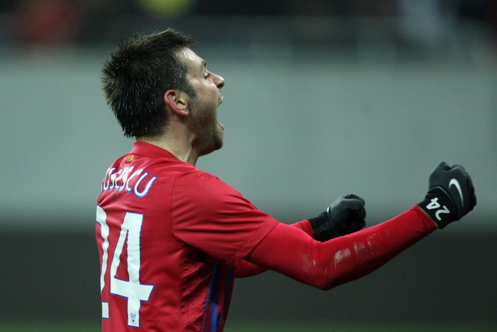Raul Rusescu înscrie dintr-un penalty inexistent, iar Steaua învinge pe FC Braşov cu 1-0