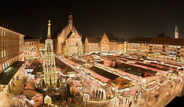 Unul din cele mai cunoscute târguri de Crăciun din Europa s-a deschis la Nurnberg