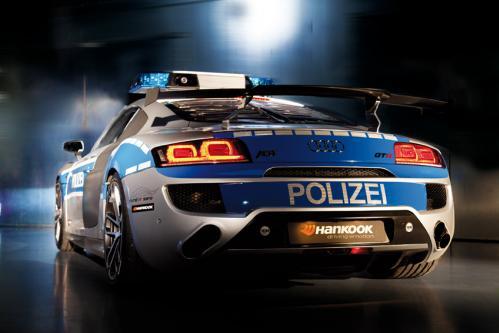 Cea mai rapidă mașină de poliție din lume: Audi R8 GTR by ABT 118579