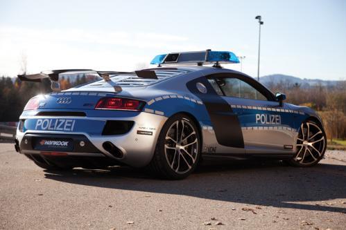 Cea mai rapidă mașină de poliție din lume: Audi R8 GTR by ABT 118581