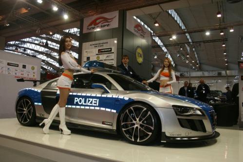 Cea mai rapidă mașină de poliție din lume: Audi R8 GTR by ABT 118582
