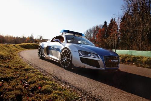 Cea mai rapidă mașină de poliție din lume: Audi R8 GTR by ABT 118584