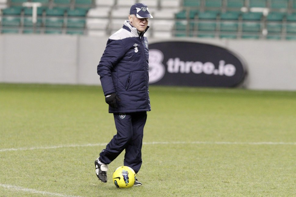 Irlandezii vor la Cupa Mondială: I-au prelungit contractul lui Trap până în 2014