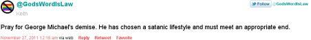 Postări pe Twitter după internarea lui George Michael: Este un sodomit, a avut un stil de viaţă satanic 118828