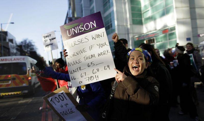 Marea Britanie, paralizată de cea mai mare grevă din ultimele decenii. Vezi de ce au ieşit britanicii în stradă 119014