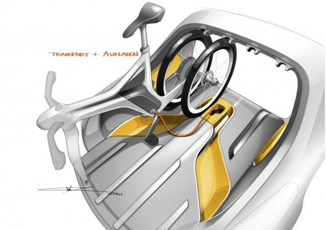 Smart For-Us Pickup Concept, mini camioneta electrică ce va sosi la Detroit 120573