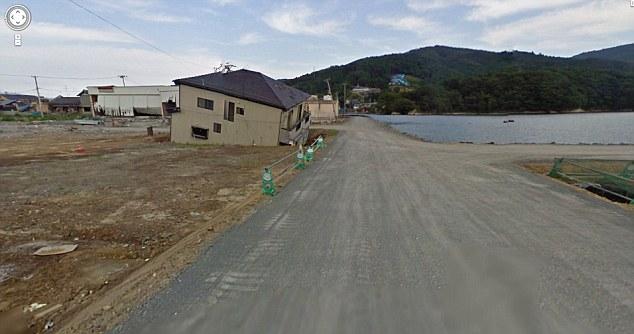 Locul pe unde a trecut moartea, filmat de Google Street View. Japonia a rămas pustiită după tsunami 121305