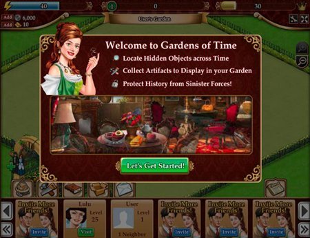 Cel mai popular joc de pe Facebook în 2011 este Gardens of Time